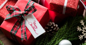 Christmas present boxes